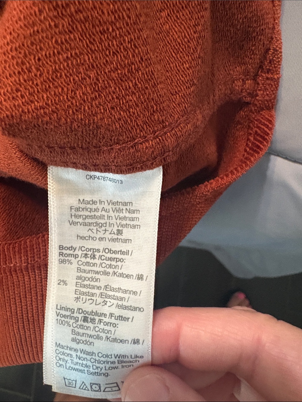 Madewell Twill Corduroy Rust Shirt Jacket Shacket M - Picture 5 of 5